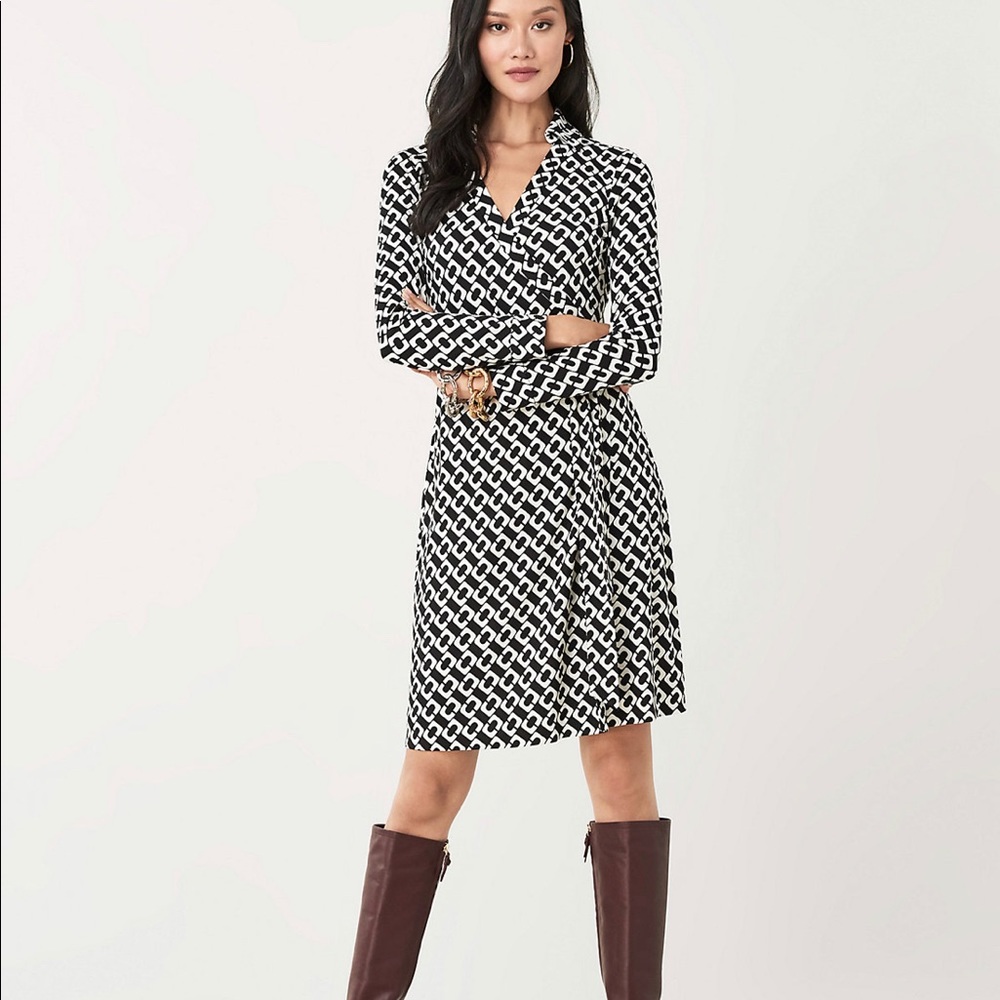 Jeannine two silk jersey wrap dress